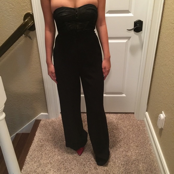 BCBGeneration Pants - BCBGeneration black jumpsuit